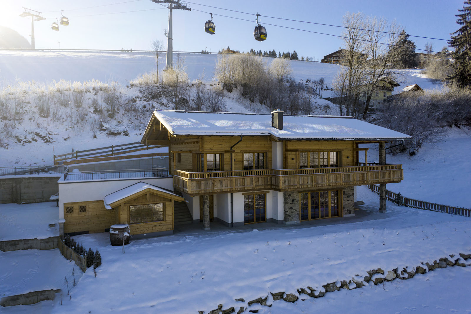 Das Chalet in Schladming. Ski-in / Ski-out direkt an der Skipiste.
